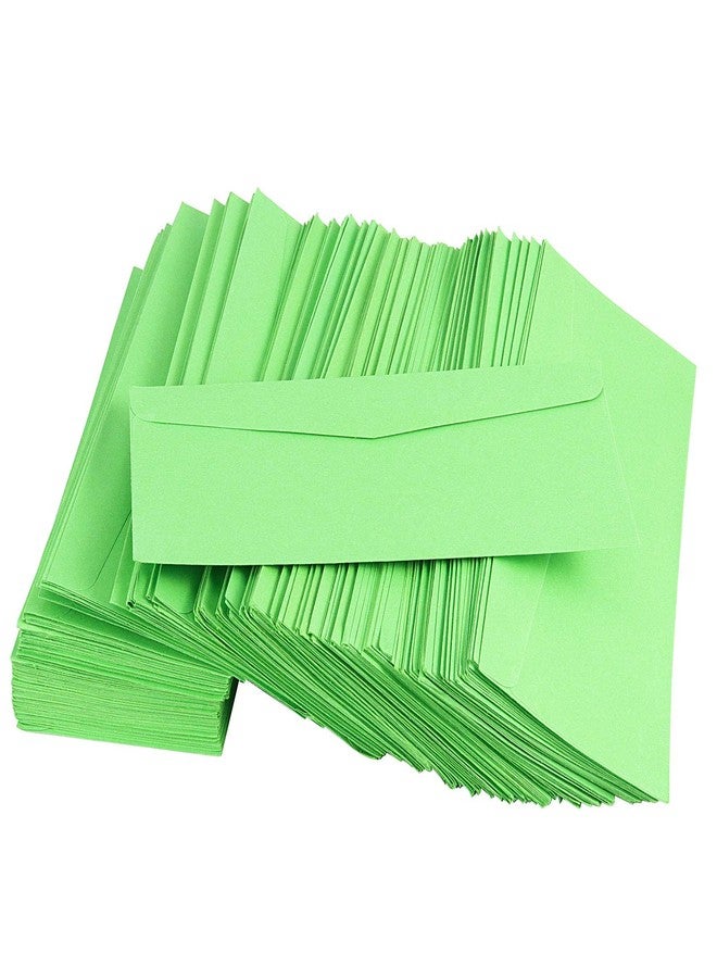 KOHAND عبوة كوهاند من 400 ظرف أخضر رقم 10، مقاس 9.5 × 4 بوصات، أظرف أعمال قياسية ذات غطاء على شكل حرف V، مناسبة لمراسلات المكاتب خلال العطلات. - Image 5