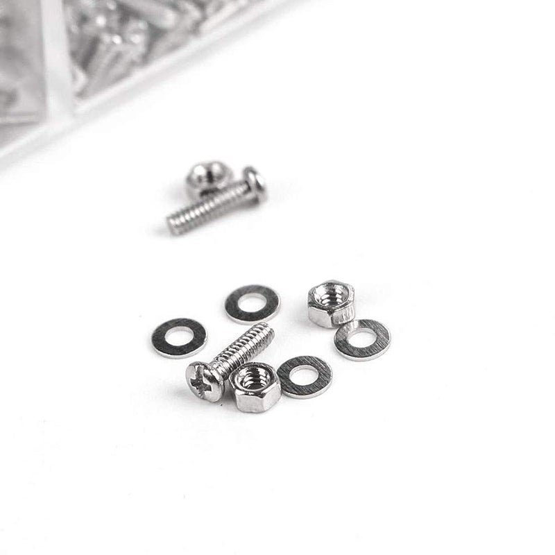 Diy Crafts CTDIYHI37839 Eyeglass Repair Kit 1100 Piece Come With Tweezer and 4 in 1 Micro Screwdriver 2 Pack 4 in 1 Multicolor - Image 3