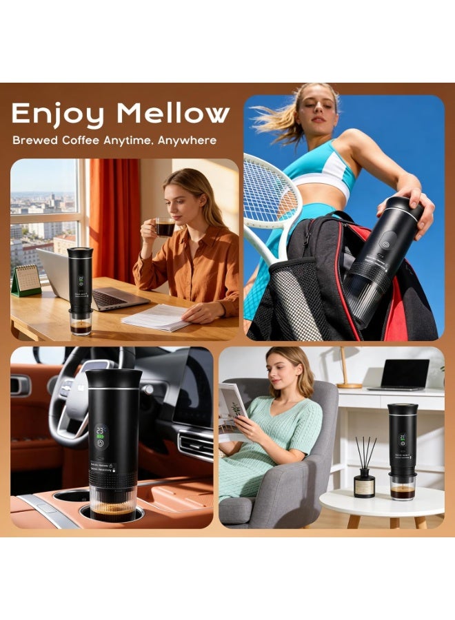 YoYoTech Portable Coffee Maker Capsules 3 in 1,Portable Electric Capsule Coffee Maker,Portable Espresso Capsule Coffee Maker 3 in 1, Portable Coffee Machine for Office Travel Camping Home - Image 3
