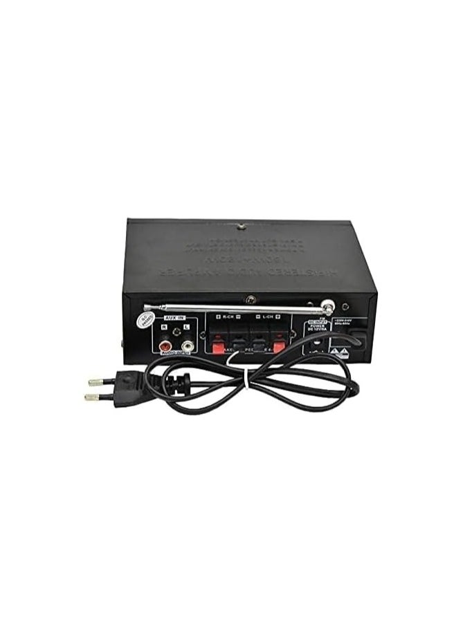 X bass Amplifier 2 Channel Output Power / USB / FM / AUX / SD Card Hi Fi Stereo  - Image 2