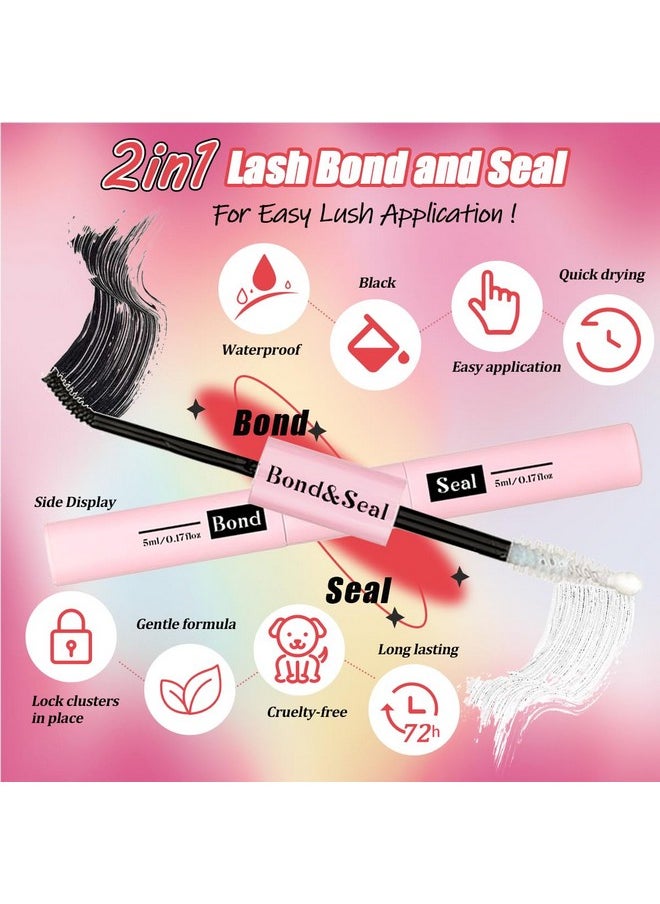 Diy Lash Extension Kit With 280 Pcs 9-16Mm 40D Lashes Clusters 200Ml/6.7Fl.Oz Lash Cleanser Eyelash Shampoo Mini Usb Portable Lash Fan Bond And Seal Remover Eyeliner Eyelid Cleaning Brush - pzsku/Z6B194443E04D90BFCA49Z/45/_/1733729770/ecd55a0d-4759-4732-9286-58265f8318ce