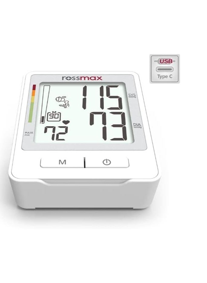 ROSSMAX Z1 USB-Powered Automatic Upper-Arm Blood Pressure Monitor - Image 3