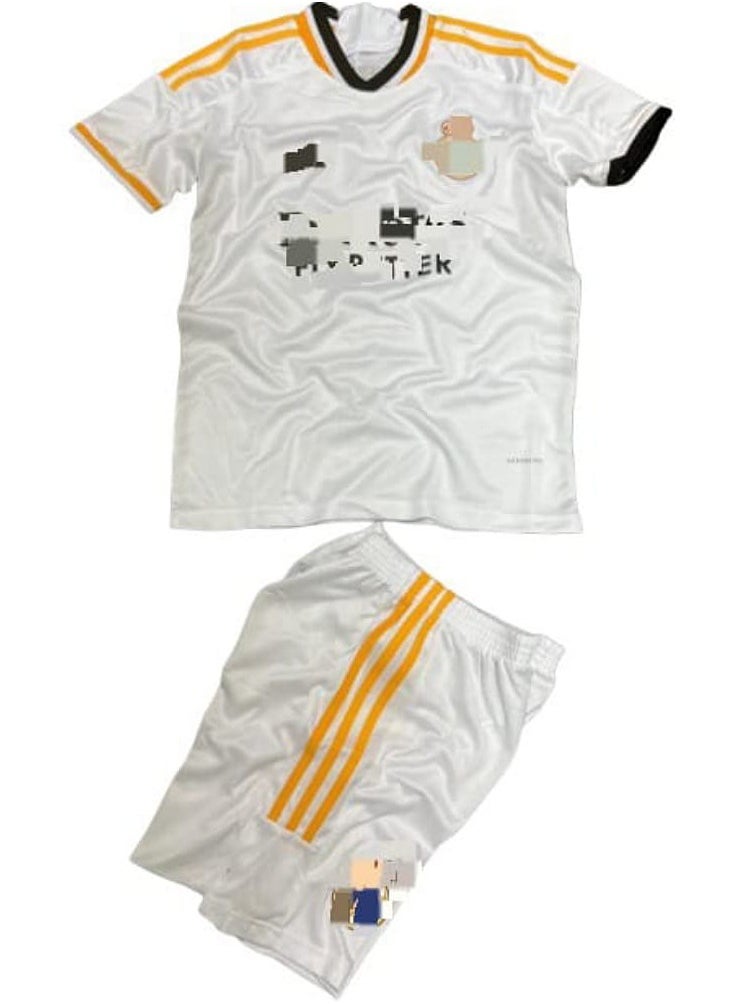 Generic Imported boys' soccer kit - white 