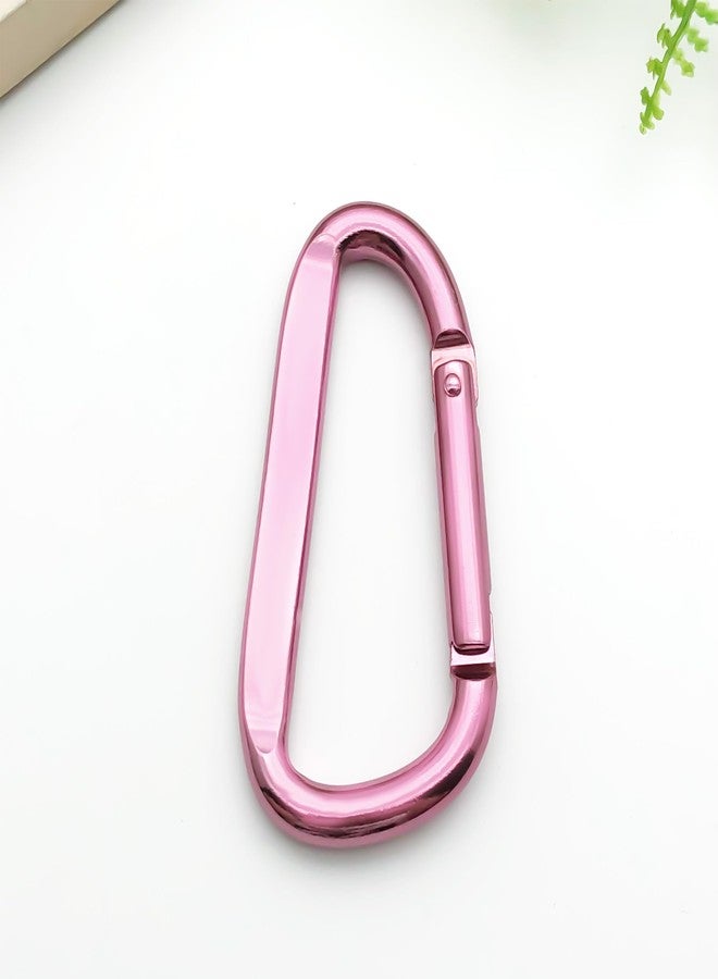 MOTOFITOOL 3 Pack Cute Carabiner Clip, 3 Inch Aluminum Alloy D Ring Keychain, Spring Snap Hook for Keychain Clip, Ring Climbing Clips for Keychains, Water Bottle Holders, Dog Leashes and More - Image 5