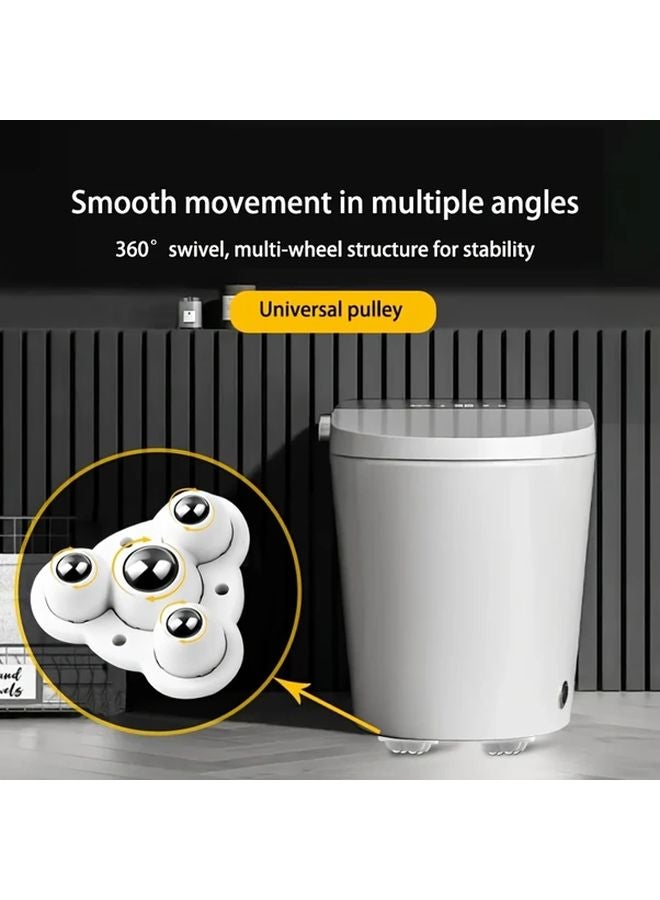 Triangular Type Self Adhesive Furniture Wheels 4 Beads No Drill Sliding Feet Single Pack - Image 3