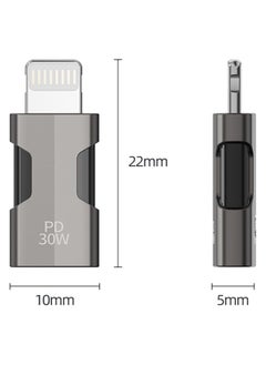 Digipace Type C to USB Adapter, USB Type C Female to Lightning Male Adapter  - Image 2