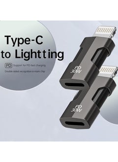 Digipace Type C to USB Adapter, USB Type C Female to Lightning Male Adapter  - Image 3