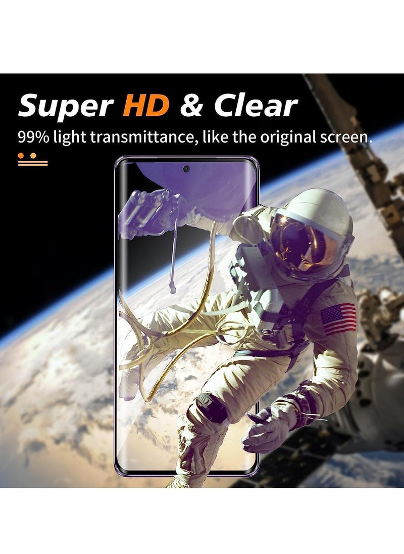 Raxoom 2-Pack 5D Tempered Glass Screen Protectors for OPPO A17 with Ultra HD Full Coverage Edge-to-Edge Protection 9H Hardness for Superior Scratch Resistance Bubble-Free Application Easy Installation and Long-Lasting Durability for OPPO Smartphones - Image 3