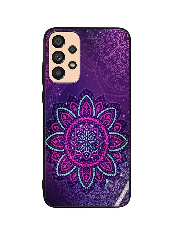 VR CREATIVE Protective Case Cover For Samsung Galaxy A72 Mandala Design Multicolour - Image 1