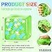 YVBBHE Green Squeeze Cube with Glow in The Dark Snowflakes InsideSquishy Fidget Gummy Toys Luminous Sensory Toys for Kids Autism Maltose Balls for Anxiety Stress Relief Gifts for Kids - Image 4