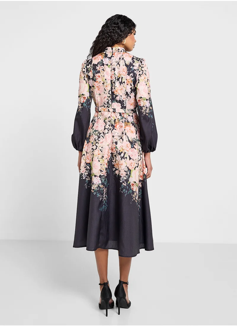 ايلا Floral Print Dress