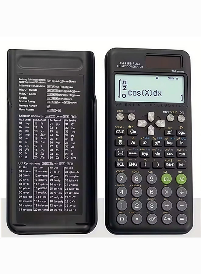 CTIFREE FX-991ES Plus Scientific Calculator, 417 Functions, Dual Power, Textbook Display for School & Office - Image 3