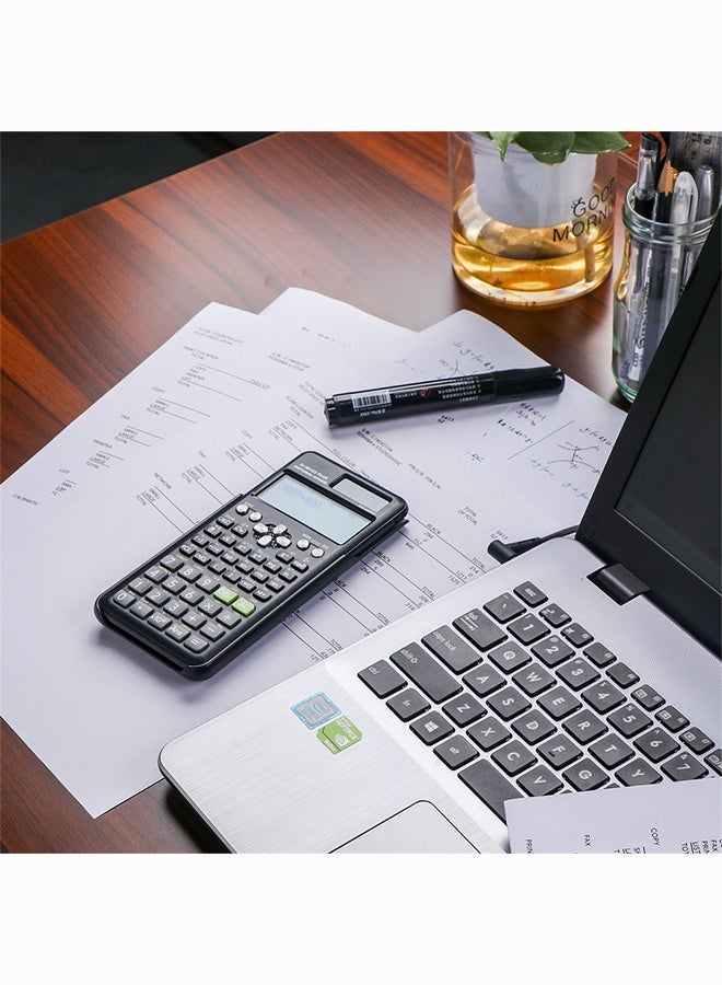 CTIFREE FX-991ES Plus Scientific Calculator, 417 Functions, Dual Power, Textbook Display for School & Office - Image 4