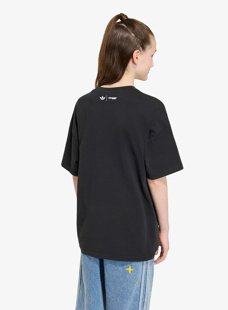 Adidas Originals Youth Care Bears Slim 3 Stripes T-Shirt