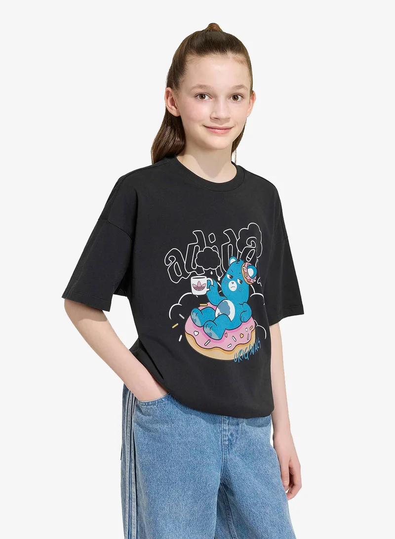 Adidas Originals Youth Care Bears Slim 3 Stripes T-Shirt