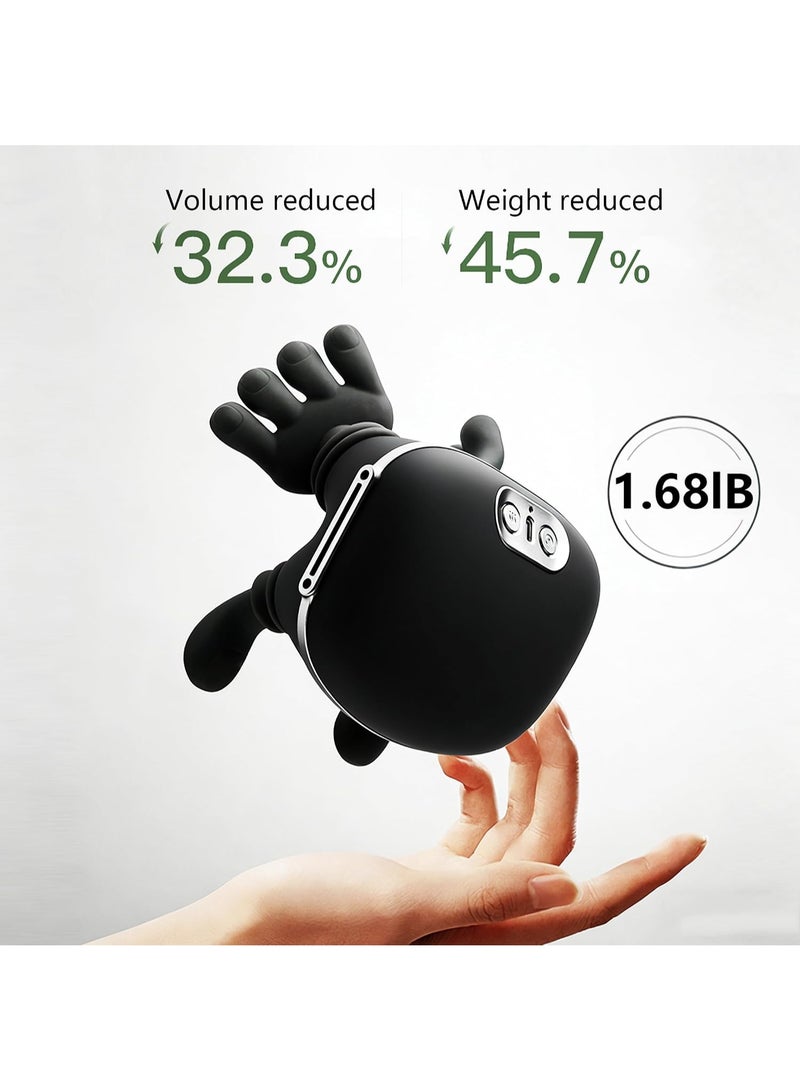 JIHAM 5D Shoulder and Neck Massager Machine Professional Deep Tissue Massage With Heating Adaptive Comfortable Fit Hands Free Body Massager For Shoulder Pain Neck Stiffness Stress Relief - Image 5