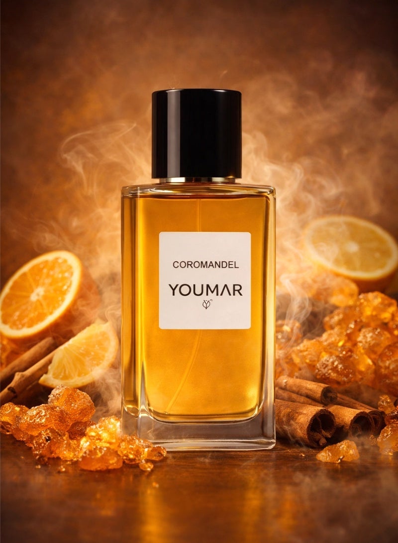 YOUMAR Long-Lasting Patchouli Perfume for Women 100ml – Youmar Coromandel No. 0099 | Balsamic Sweet Amber Evening Fragrance - Image 3