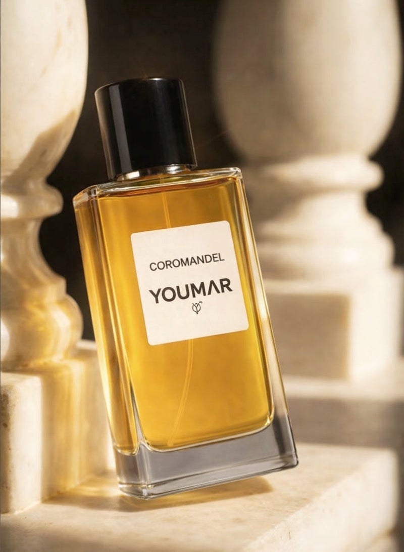 YOUMAR Long-Lasting Patchouli Perfume for Women 100ml – Youmar Coromandel No. 0099 | Balsamic Sweet Amber Evening Fragrance - Image 5