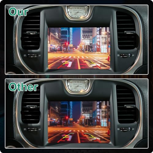 GreenYi OE Backup Camera (Part # 68210237AF) Fit for Chrysler 300 (2015-2020) - Replaces Part # 68210237AA / AB/AC/AD/AE/AF, 68212996AC / AD/AE/AF/AG, 68386753AA / AB/AC/AD - Image 3