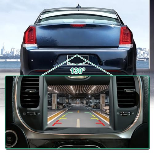 GreenYi OE Backup Camera (Part # 68210237AF) Fit for Chrysler 300 (2015-2020) - Replaces Part # 68210237AA / AB/AC/AD/AE/AF, 68212996AC / AD/AE/AF/AG, 68386753AA / AB/AC/AD - Image 2