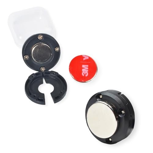 YNIBST Magnetic CB Radio Microphone Holder CB Mic Hanger,Magnet Mic Mount for Mobile Radio Speaker Microphone - Image 1