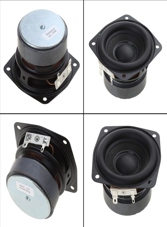 Speaker Horn 3 inch High Power Speaker Mid Woofers 4 Ohm 20W 25 Core Speaker Horns - Image 3