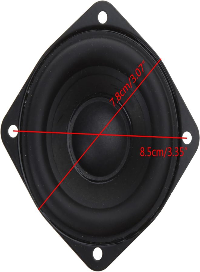 Speaker Horn 3 inch High Power Speaker Mid Woofers 4 Ohm 20W 25 Core Speaker Horns - Image 4