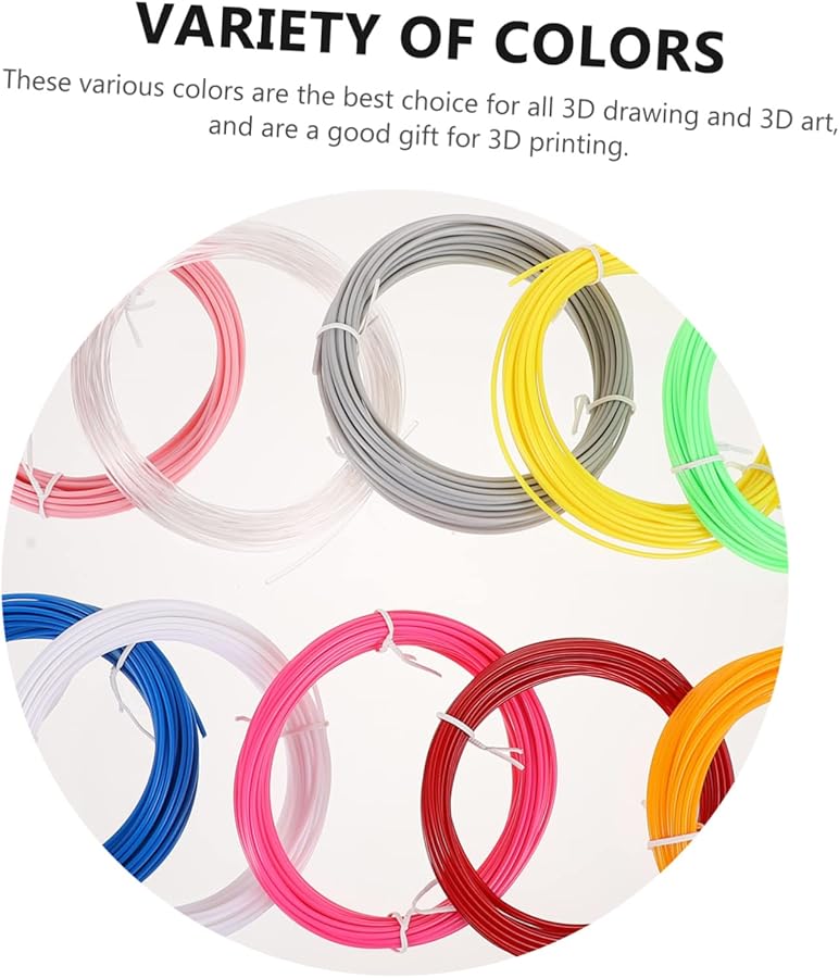 10Pcs 1.75mm 3D Printing Pen Filament High Temperature Wires for Smooth Artistic Projects - Image 5