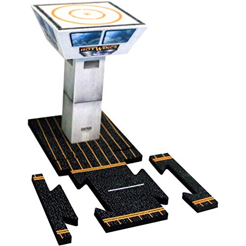 Hot Wings Planes Hot Wings Control Tower with Connectible Runway - Image 3