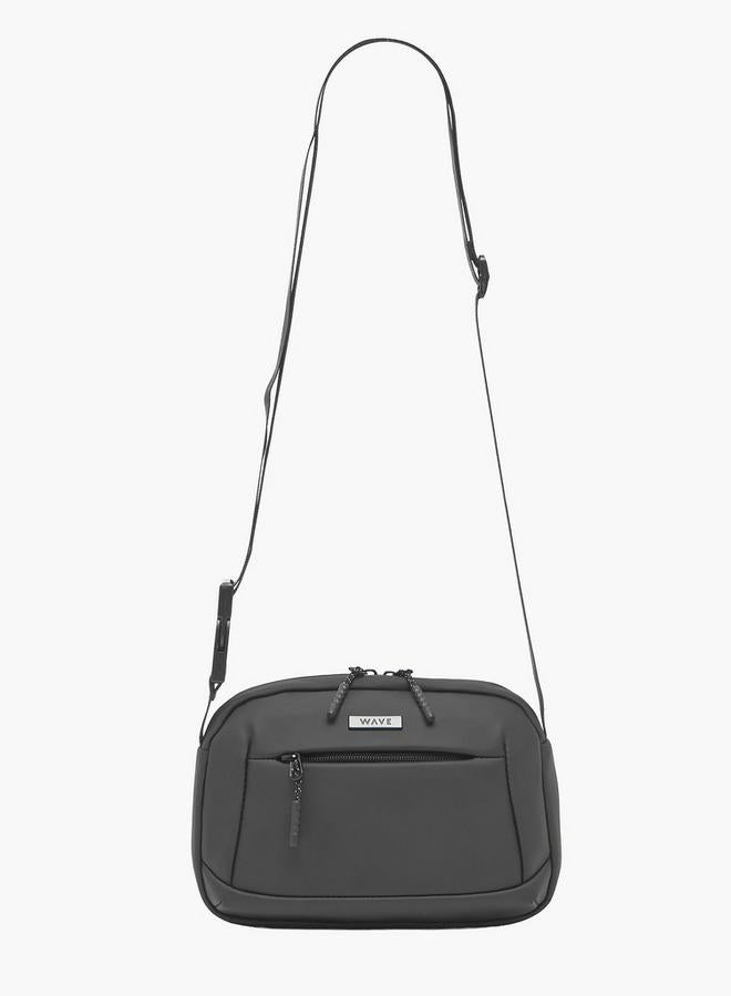 Wave Solid Crossbody Bag - Image 2