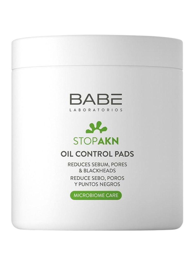 باب لابوراتوريوس وسادات التحكم في الزيوت من Babé Stop AKN تقلل من الدهون والمسام والرؤوس السوداء 60 وحدة - Image 1