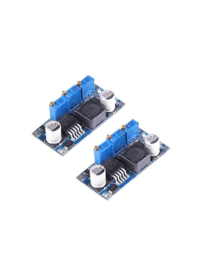 HiLetgo 2pcs LM2596 DC-DC Adjustable Step Down Power Module 7V-35V to 1.25V-30V 3A - Image 2