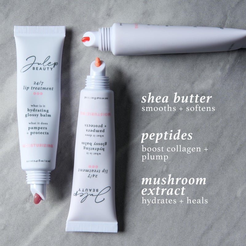 Julep 24/7 Lip Treatment â€“ Hydrating & Glossy Lip Balm and Lip Sleeping Mask with Shea Butter â€“ Moisturize, Protect & Soothe â€“ Vegan & Cruelty-Free - Candy Pop - Image 2