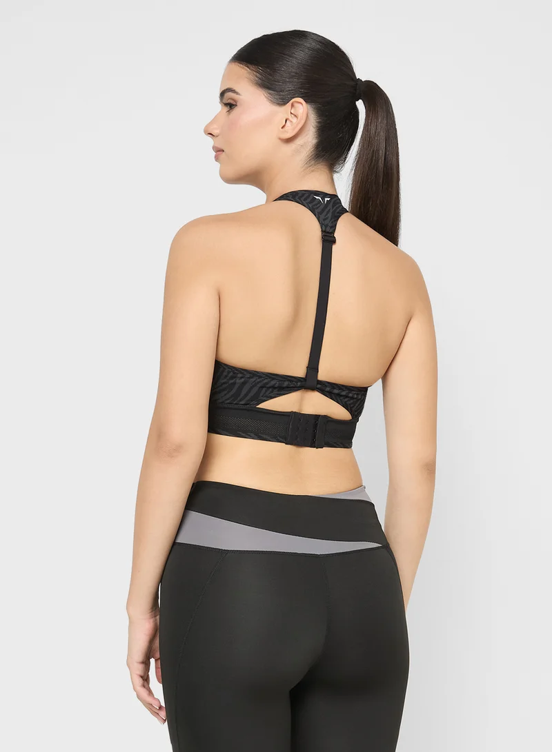 SQUATWOLF Core High Support Zip Up Bra