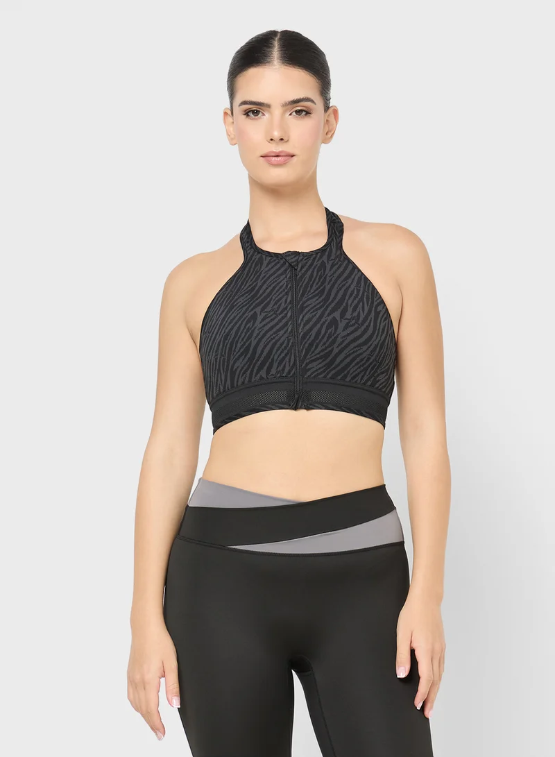 SQUATWOLF Core High Support Zip Up Bra