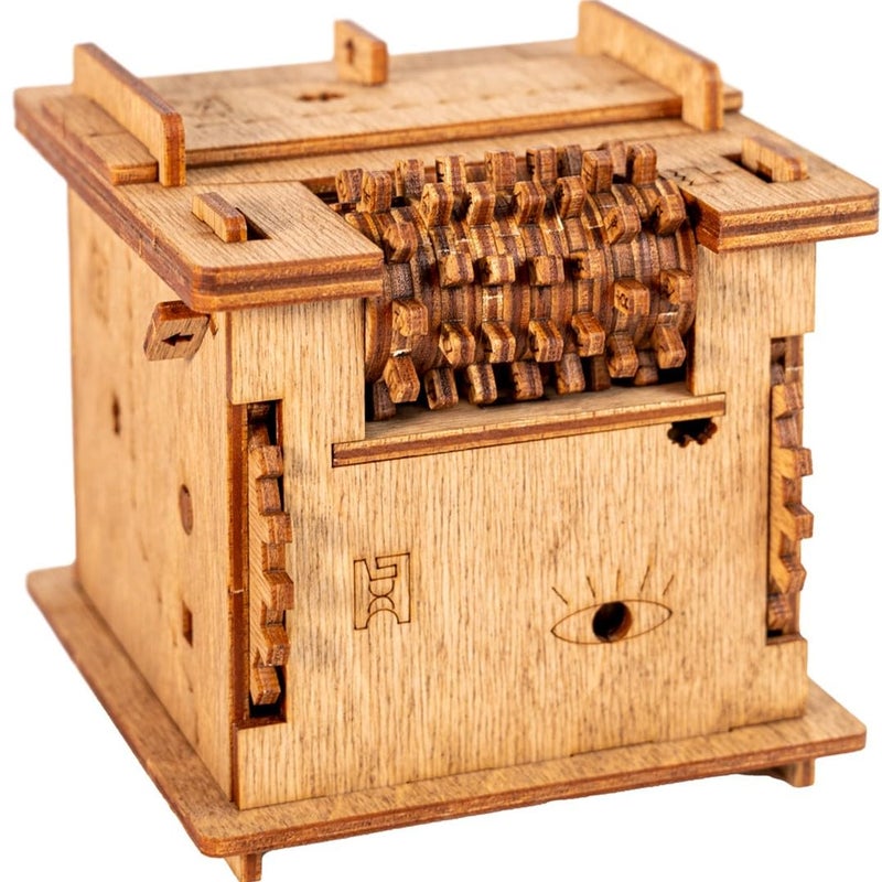 iDventure Cluebox Schroedingers Cat | Escape Room Puzzle Box | Challenging 3D Puzzle | Unique Gift Idea for Men an Women - Image 1