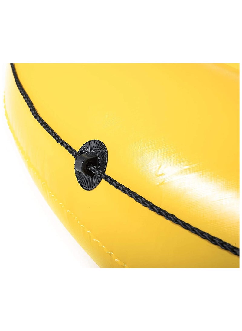 Bestway - 43139-Inflatable Pool Float Summer Stylez Giant Emoji Island Φ1.88m / Φ74", Yellow - Image 1