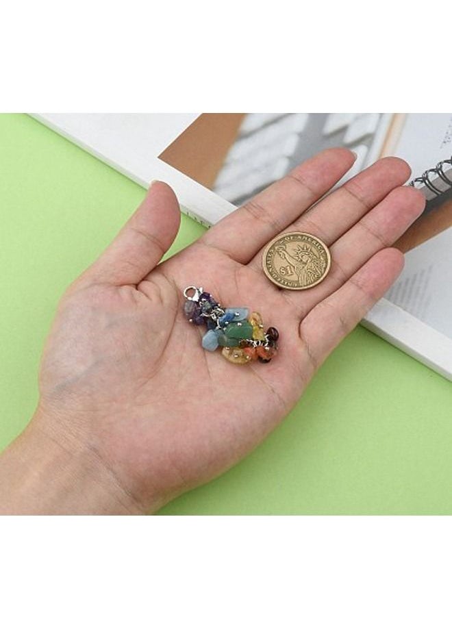 Generic - Natural Chip Gemstone Pendant Decorations - Image 1