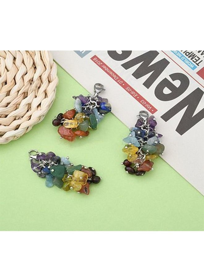 Generic - Natural Chip Gemstone Pendant Decorations - Image 1