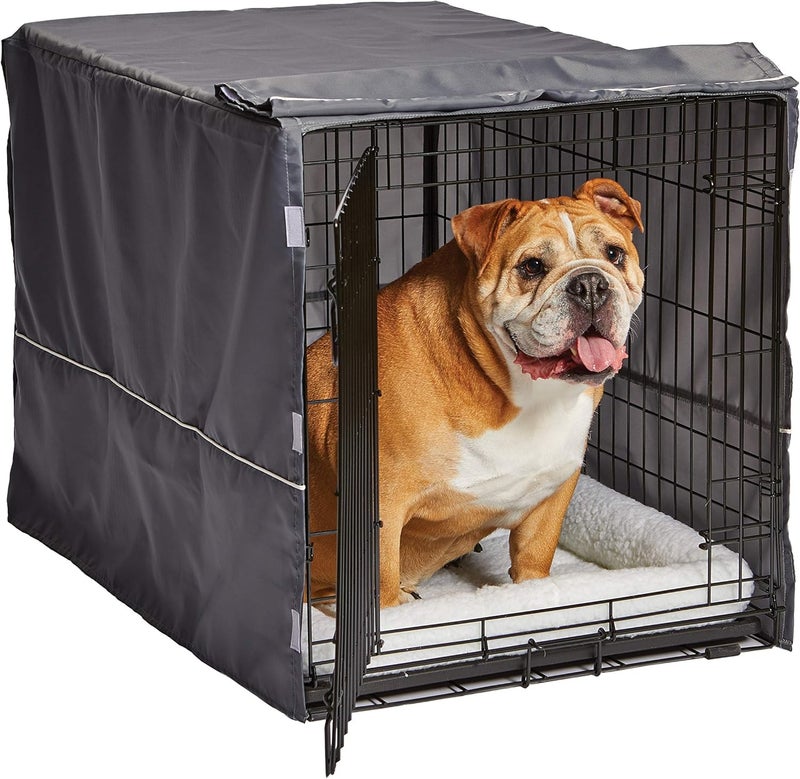 New World MidWest Dog Crate Cover, Privacy Dog Crate Cover Fits MidWest Dog Crates, Machine Wash & Dry - Image 1