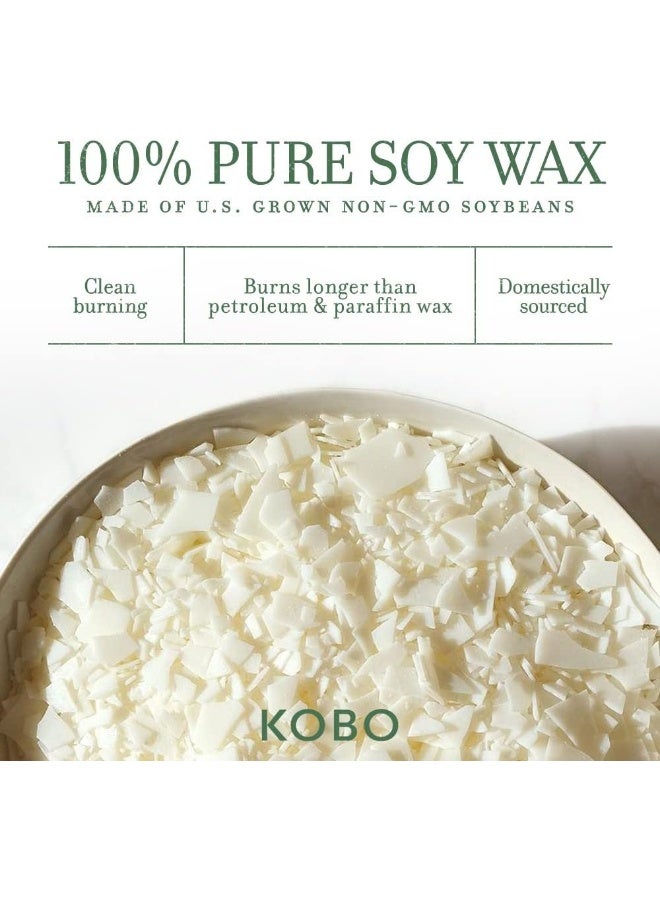 KOBO Crushed Mint Scented Candle with Plantable Box (9 oz) | Plant The Box Collection, 100% Pure Soy Wax Candles | Hand-Poured in USA | Long Lasting 60 Hour Burning Candles | Scented Candles for Home - Image 4