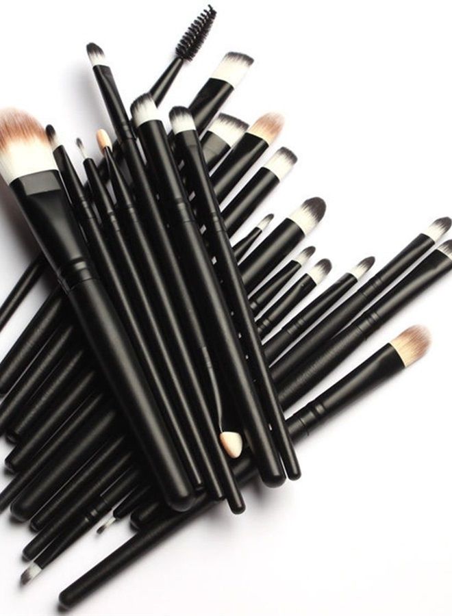 KOLIGHT 20 Pcs Pro Makeup Set Powder Face Foundation Eye shadow Eyeliner Lip Cosmetic Brushes - Image 1