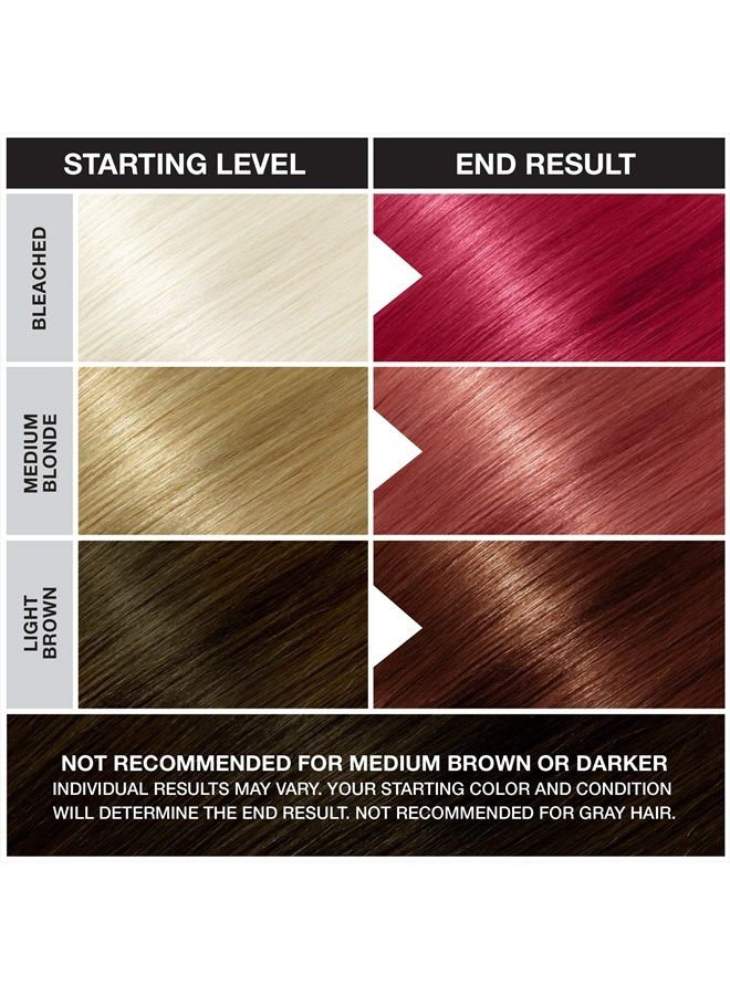 Punky Cherry on Top Semi Permanent Conditioning Hair Color, Vegan, PPD and Paraben Free, lasts up to 35 washes, 3.5oz - Image 4