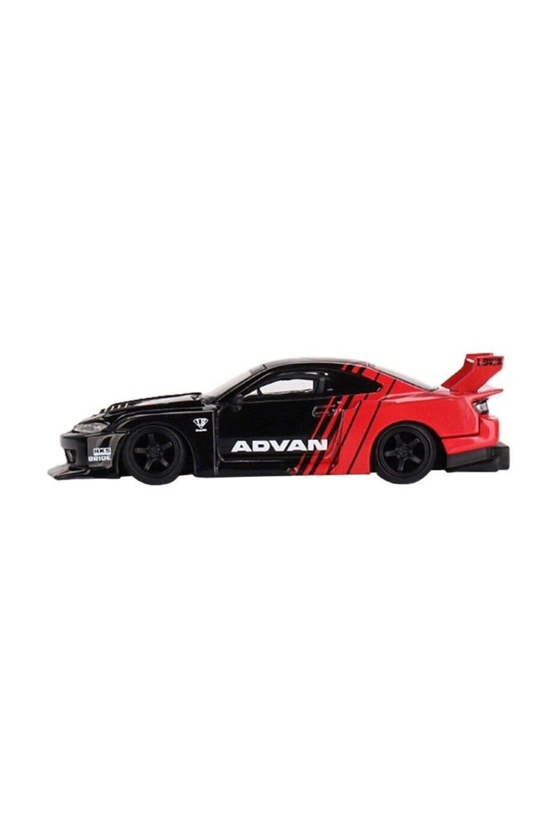Mini GT - 1999 Nissan Silvia (S15) LB-Super Silhouette ADVAN MGT00649 - Image 2
