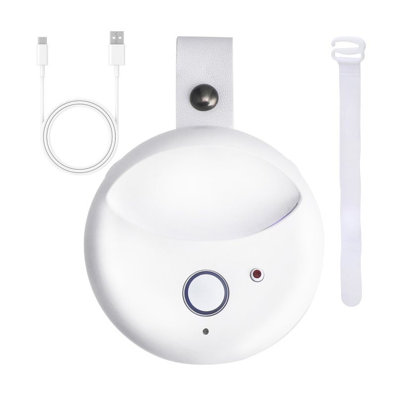 White Noise Sleep Machine with Night Light Sleep Monitoring Portable Sleep Aid Machine Noise Canceling for Home Office Travel Hotel Adults Baby White Noise Machine Sleep Trainer - Image 1