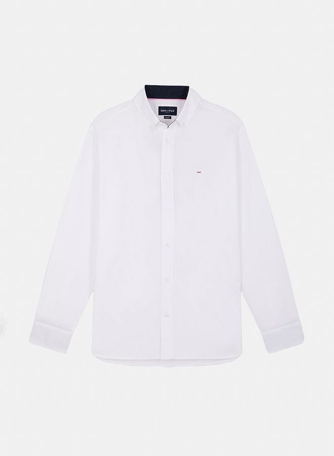 Eden Park Regular fit shirt with back embroidery  - Image 5