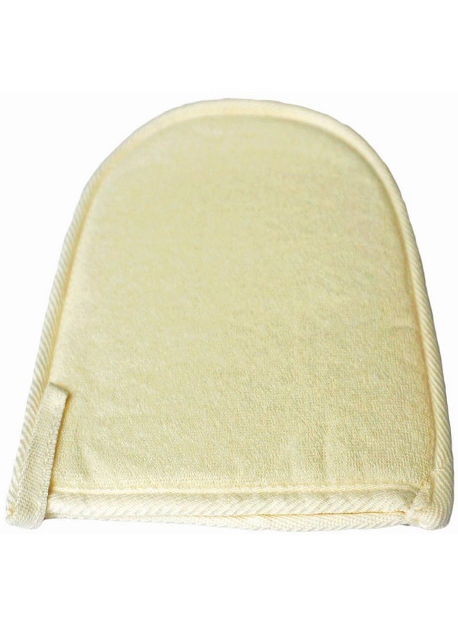 JINS-Hung - 2 Pack(5.3×6.9 Inches) Soft Terry Cloth Exfoliating Sisal Bath Spa Shower Scrubber Loofah Rub Glove Mitt Mitten Great For Your Skin Care In The Bath Antiaging … - Image 1
