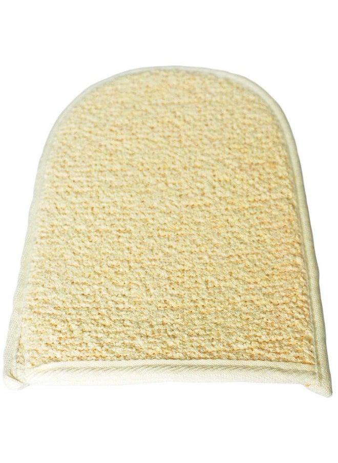 JINS-Hung - 2 Pack(5.3×6.9 Inches) Soft Terry Cloth Exfoliating Sisal Bath Spa Shower Scrubber Loofah Rub Glove Mitt Mitten Great For Your Skin Care In The Bath Antiaging … - Image 1