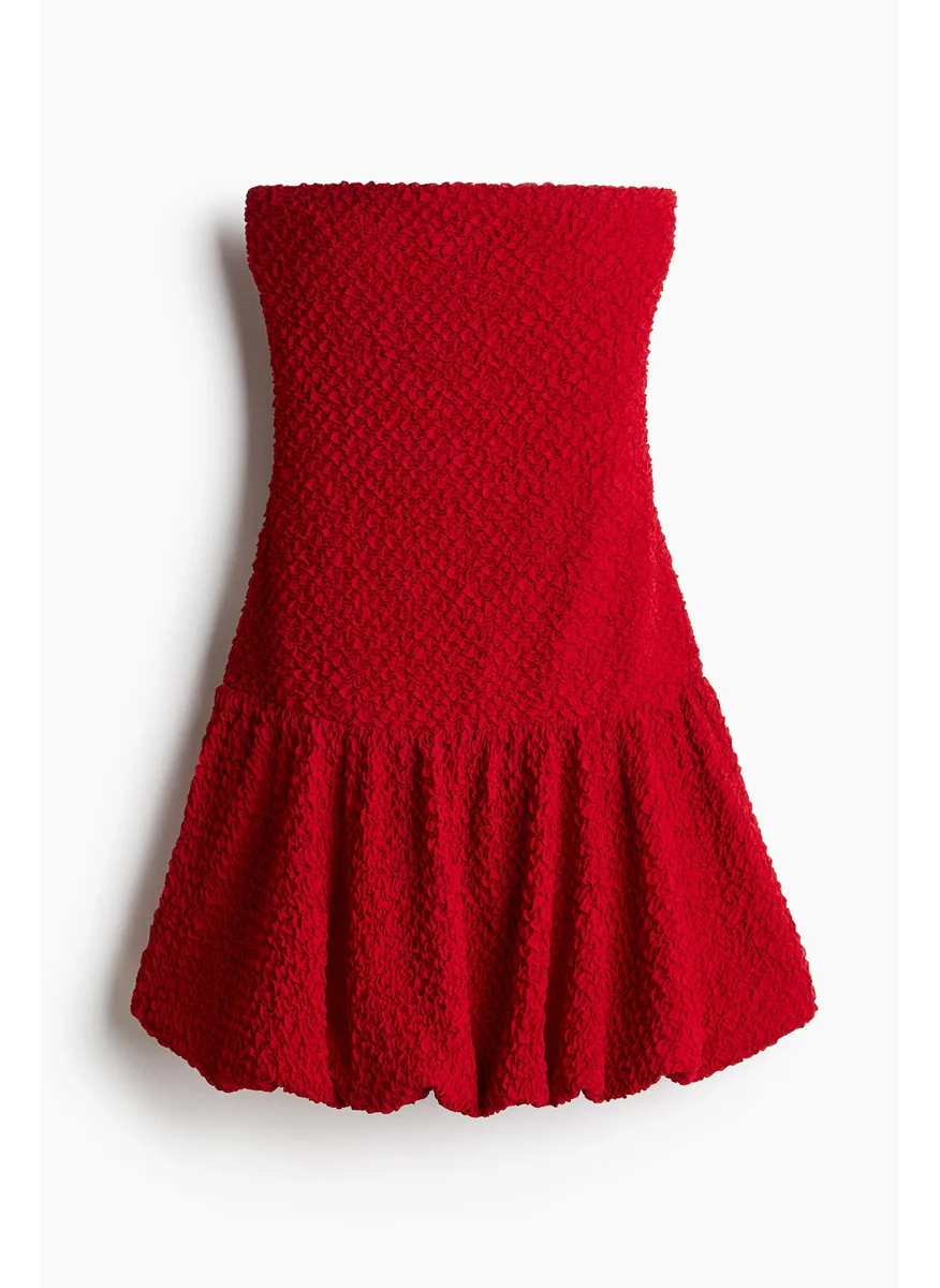 اتش اند ام Bubble-Hem Bandeau Dress