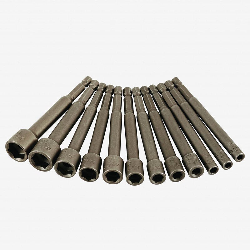 Wiha مجموعة مفكات صمولة ويها باور بليد المترية، 12 قطعة، رأس سداسي، مفكات صمولة - Image 4